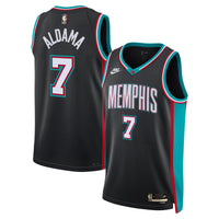 Memphis Grizzlies Nike Classic Edition Jersey - Black - Santi Aldama