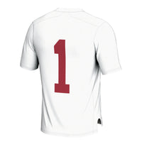 GameDay Greats #1 White Alabama Crimson Tide Football Jersey