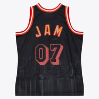 Miami Heat Mitchell & Ness M&N x Nicky Jam Swingman Jersey