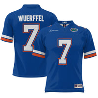Danny Wuerffel Royal Florida Gators Heisman Football Jersey