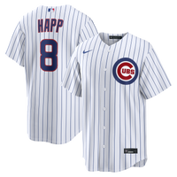 Chicago Cubs Ian Happ Nike White Home Replica Jersey