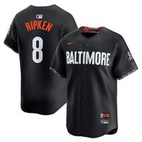 Baltimore Orioles Cal Ripken Jr. Nike Black City Connect Limited Player Jersey