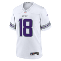 Minnesota Vikings Justin Jefferson Nike White Alternate Game Player Jersey