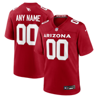 Arizona Cardinals Nike Cardinal Custom Game Jersey
