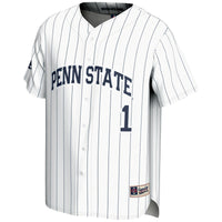 GameDay Greats #1 White Penn State Nittany Lions Lightweight Baseball Fashion Jersey