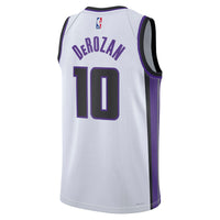 Sacramento Kings Nike Association Edition Swingman Jersey - White - DeMar DeRozan