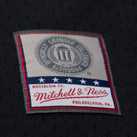 Mitchell & Ness Black Florida State Seminoles On The Clock Full-Button Fashion Jersey