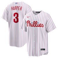 Philadelphia Phillies Bryce Harper Nike White Home Replica Jersey