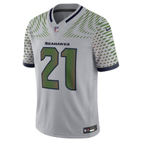 Seattle Seahawks Devon Witherspoon Nike Wolf Gray 2025 Rivalries Collection Stitched Limited Jersey