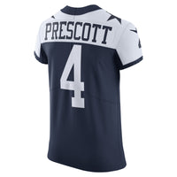Dallas Cowboys Dak Prescott Nike Navy Alternate Vapor Elite Player Jersey