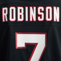 Atlanta Falcons Bijan Robinson Nike Black Throwback Game Jersey