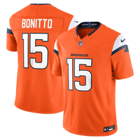 Denver Broncos Nik Bonitto Nike Orange Team Vapor F.U.S.E. Stitched Limited Jersey