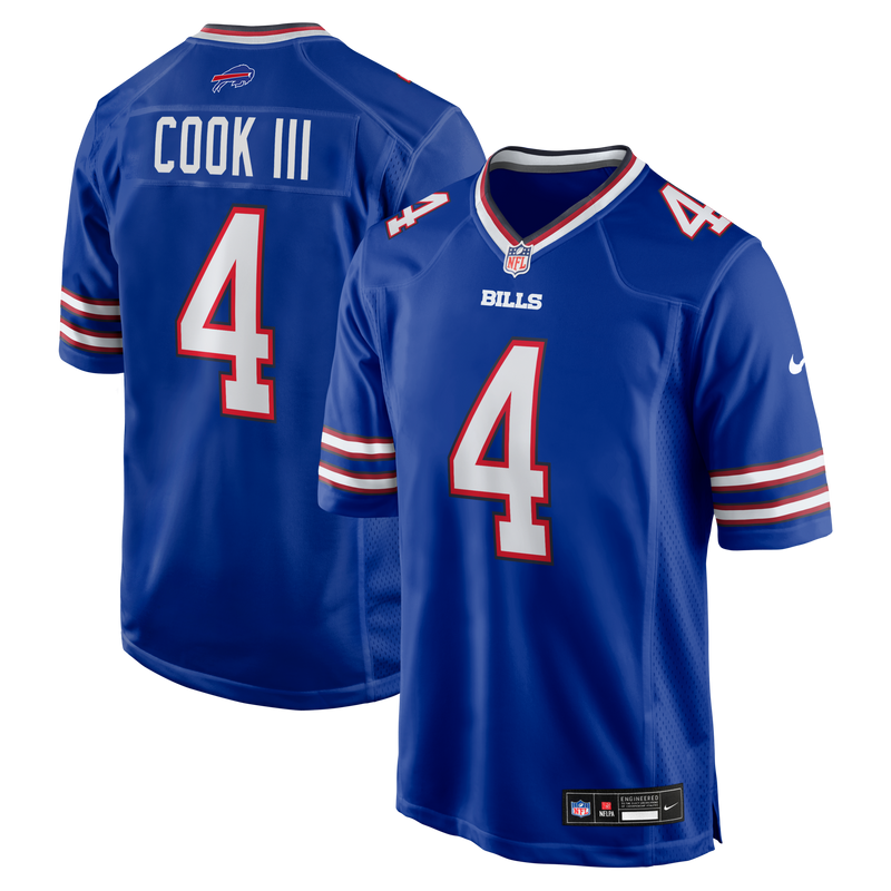 Buffalo Bills James Cook III Nike Royal Team Game Jersey