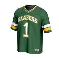 GameDay Greats #1 Green UAB Blazers Lightweight Football Fashion Jersey