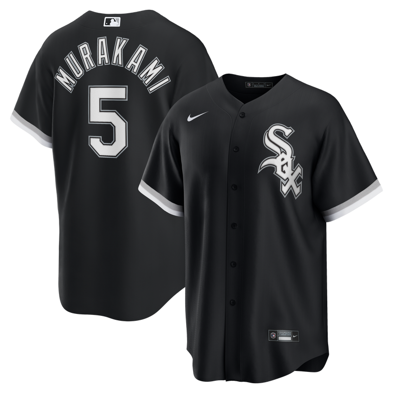 Chicago White Sox Munetaka Murakami Nike Black Alternate Replica Jersey