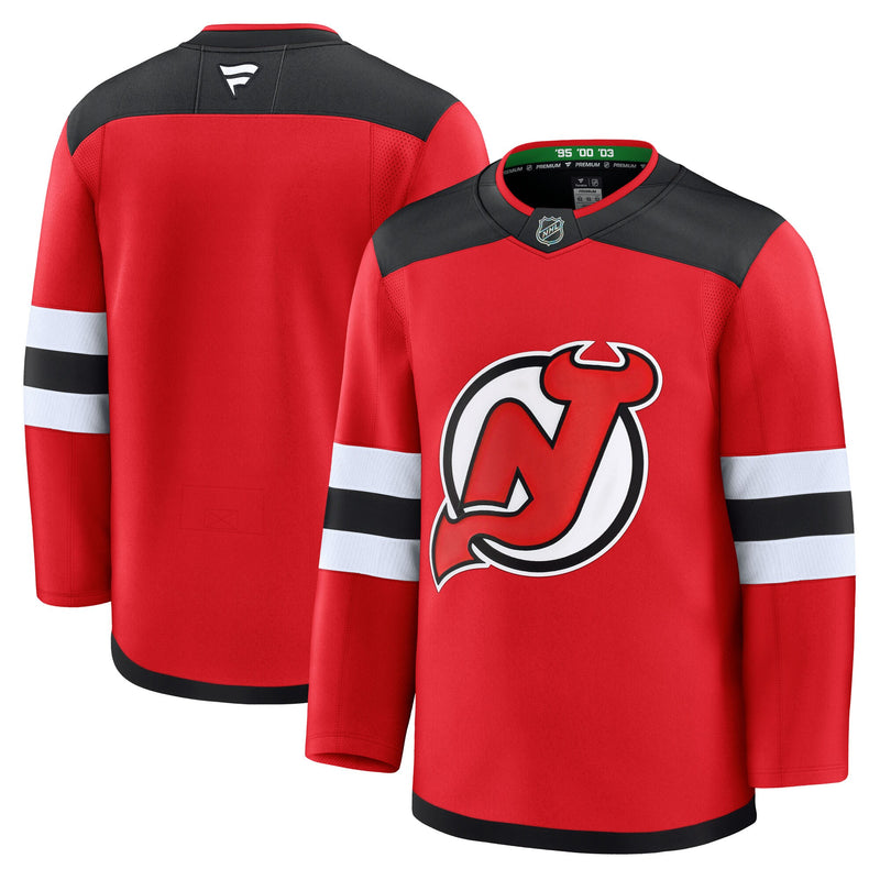 New Jersey Devils Fanatics Red Home Premium Jersey