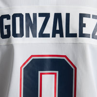 New England Patriots Christian Gonzalez Nike White Game Jersey