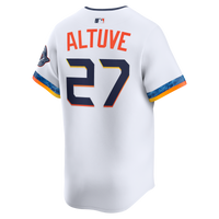 Houston Astros Jose Altuve Nike White 2025 City Connect Limited Player Jersey