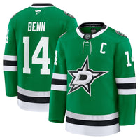 Dallas Stars Jamie Benn Fanatics Kelly Green Home Premium Jersey