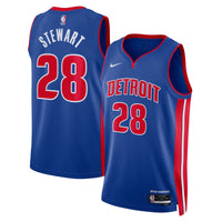 Detroit Pistons Nike Icon Edition Swingman Jersey - Blue - Isaiah Stewart