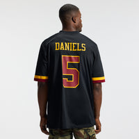 Hail Raiser Washington Commanders Jayden Daniels Nike Black Alternate Game Jersey