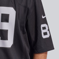 Las Vegas Raiders Brock Bowers Nike Black Player Game Jersey