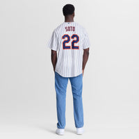 New York Mets Juan Soto Nike White Home Replica Jersey