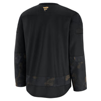 Nashville Predators Fanatics Black 2024 Military Appreciation Practice Jersey