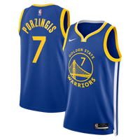 Golden State Warriors Nike Icon Edition Swingman Jersey - Royal - Kristaps Porzi??is