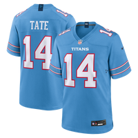 Tennessee Titans Carnell Tate Nike Light Blue 2026 NFL Draft First Round Pick No. 4 Team Game Jersey