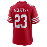 San Francisco 49ers Christian McCaffrey Nike Scarlet Game Player Jersey