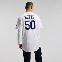 Los Angeles Dodgers Mookie Betts Nike White Home Authentic Jersey