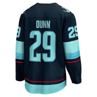 Seattle Kraken Vince Dunn Fanatics Deep Sea Blue Home Breakaway Player Jersey