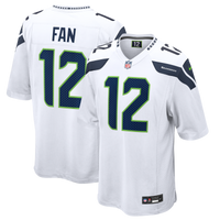 Seattle Seahawks 12s Nike White Game Jersey