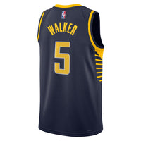 Indiana Pacers Nike Icon Edition Swingman Jersey - Navy - Jarace Walker