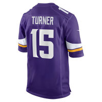 Minnesota Vikings Dallas Turner Nike Purple Player Game Jersey