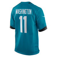 Jacksonville Jaguars Parker Washington Nike Teal Team Game Jersey