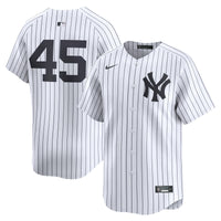 New York Yankees Gerrit Cole Nike White Home Limited Player Jersey