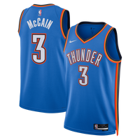 Oklahoma City Thunder Nike Icon Edition Swingman Jersey - Blue - Jared McCain
