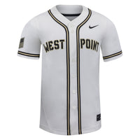 Nike White Army Black Knights Replica Baseball Jersey