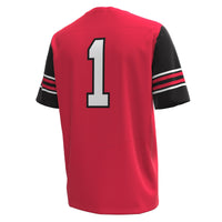 Under Armour #1 Red Utah Utes Replica Football Jersey
