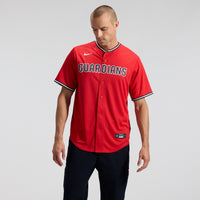 Cleveland Guardians Nike Red Alternate 2 Replica Jersey