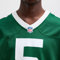 New York Jets Garrett Wilson Nike Legacy Green Game Jersey