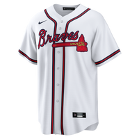Atlanta Braves Nike White Home Big & Tall Replica Jersey