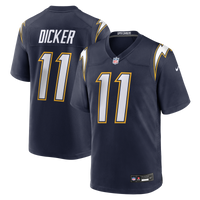 Los Angeles Chargers Cameron Dicker Nike Navy Alternate Game Jersey
