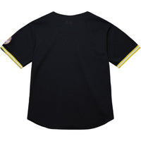 Mitchell & Ness Black LSU Tigers On The Clock Full-Button Fashion Jersey