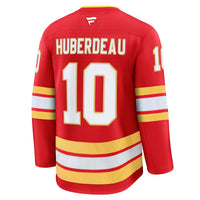 Calgary Flames Jonathan Huberdeau Fanatics Red Home Premium Jersey
