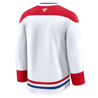 Montreal Canadiens Fanatics White Away Premium Jersey