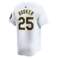 Athletics Brent Rooker Nike White Home Limited Player Jersey