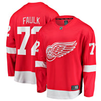Detroit Red Wings Justin Faulk Fanatics Red Home Breakaway Jersey